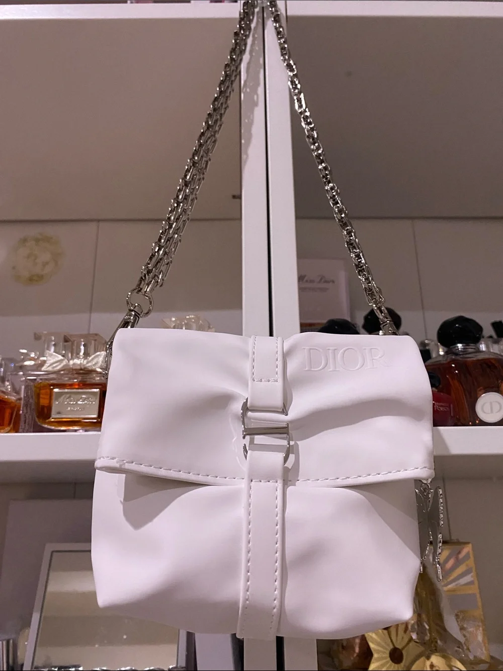 Dior White with Silver Mini Bag-GWP